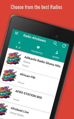 Afrobeat Radio android App screenshot 9