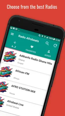 Afrobeat Radio android App screenshot 14