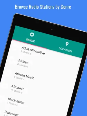 Afrobeat Radio android App screenshot 1