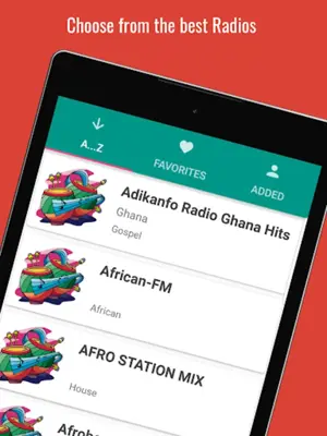 Afrobeat Radio android App screenshot 4